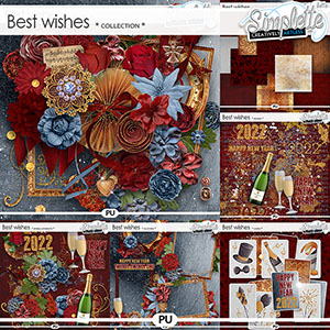 Best Wishes (collection) by Simplette | Oscraps