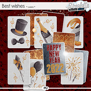 Best Wishes (cards) by Simplette | Oscraps