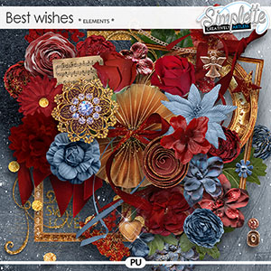 Best Wishes (elements) by Simplette | Oscraps