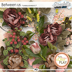 Between Us (embellishments) by Simplette | Oscraps