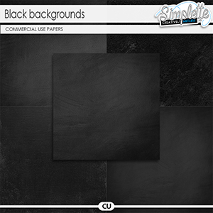Black backgrounds (CU papers) by Simplette | Oscraps