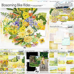 Blossoming Bike Rides (collection) by Simplette