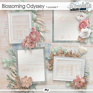 Blossoming Odyssey (clusters) by Simplette