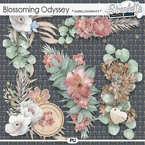 Blossoming Odyssey (embellishments) by Simplette
