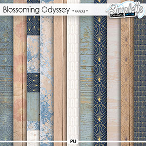 Blossoming Odyssey (papers) by Simplette