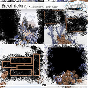 Breathtaking (masked album quick pages) by Simplette | Oscraps