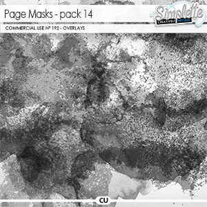 Page Masks - pack 14 (CU overlays) 192 by Simplette | Oscraps