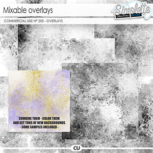 Mixable overlays (CU overlays) 205 by Simplette | Oscraps