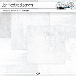 Light textured papers (CU papers) 207 by Simplette | Oscraps