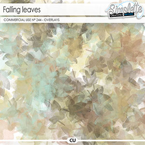 Falling Leaves (CU mixable overlays) 244 by Simplette