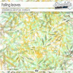 Falling Leaves (CU mixable overlays) 245 by Simplette