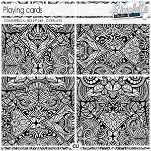 Playing Cards (CU overlays) 248 by Simplette