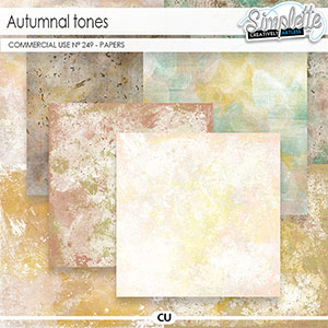 Autumnal tones (CU papers) 249 by Simplette