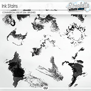 Ink Stains (CU brushes) 254 by Simplette