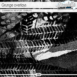 Grunge overlays (CU overlays) 259 by Simplette
