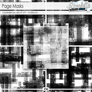 Page Masks (CU overlays) 277 by Simplette