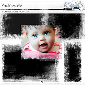 Photo Masks (CU masks) 280 by Simplette