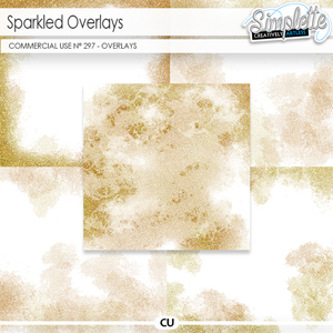 Sparkled overlays (CU overlays) 297 by Simplette