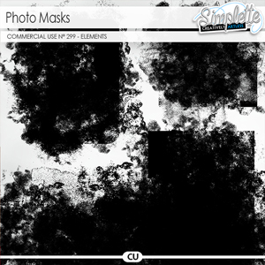 Photo Masks (CU elements) 299 by Simplette