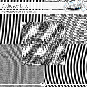 Destroyed Lines (CU overlays) 310 by Simplette