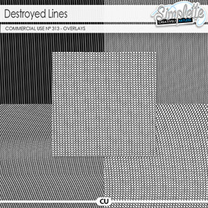 Destroyed Lines (CU overlays) 313 by Simplette