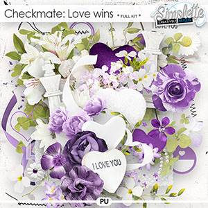 Checkmate : Love wins (full kit) by Simplette