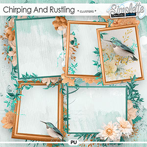 Chirping and Rustling (clusters) by Simplette