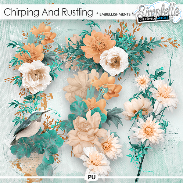 Chirping and Rustling (embellishments) by Simplette