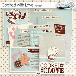 Cooked with Love (cards) by Simplette
