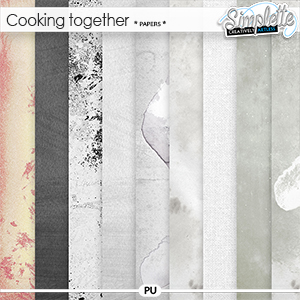 Cooking Together (papers) by Simplette | Oscraps
