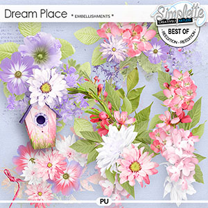 Dream Place (embellishments) by Simplette