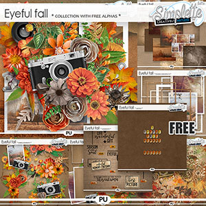Eyeful Fall (collection with FREE pack OFFERED) by Simplette
