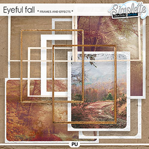 Eyeful Fall (frames and effects) by Simplette