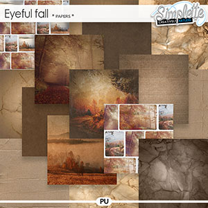 Eyeful Fall (papers) by Simplette