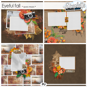 Eyeful Fall (quick pages) by Simplette