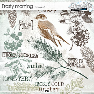 Frosty Morning (stamps) by Simplette | Oscraps