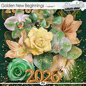 Golden New Beginnings (addon) by Simplette