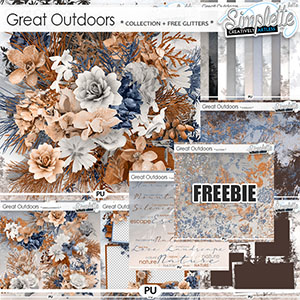 Great Outdoors (collection with FREE glitters) by Simplette