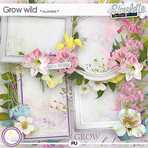 Grow wild (clusters) by Simplette