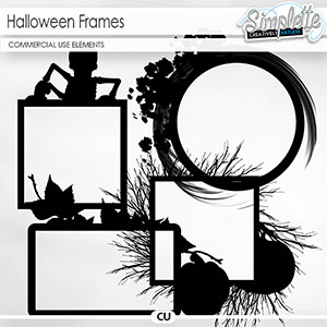 Halloween Frames (CU elements)