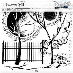 Halloween Spirit (CU stamps) by Simplette | Oscraps