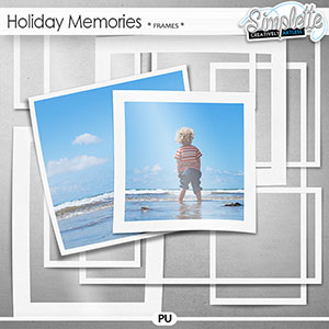 Holiday Memories (photo frames)