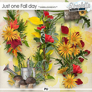 Just one Fall day (embellishments) by Simplette | Oscraps