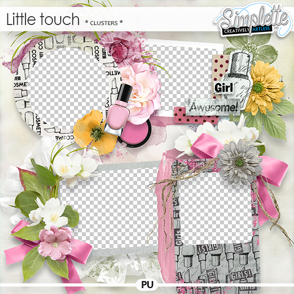 Little Touch (clusters) by Simplette | Oscraps
