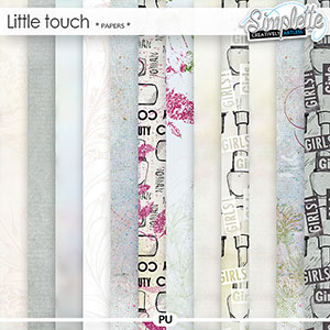 Little Touch (papers) by Simplette | Oscraps