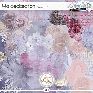 Ma Declaration (accents) by Simplette