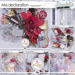 Ma Declaration (collection) by Simplette