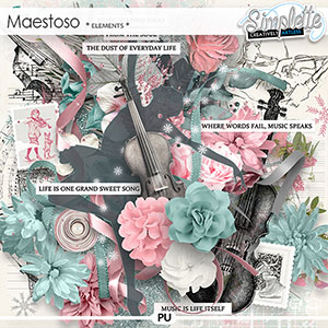 Maestoso (elements) by Simplette | Oscraps