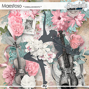 Maestoso (embellishments) by Simplette | Oscraps