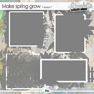 Make Spring grow (masks) by Simplette